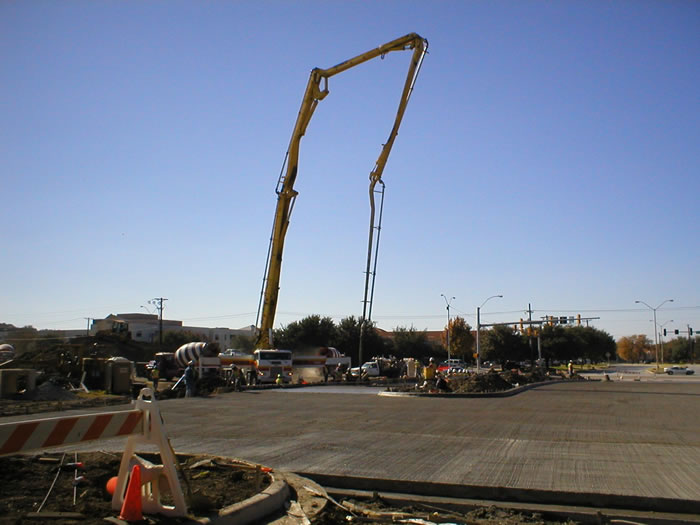 Machine Street Paving